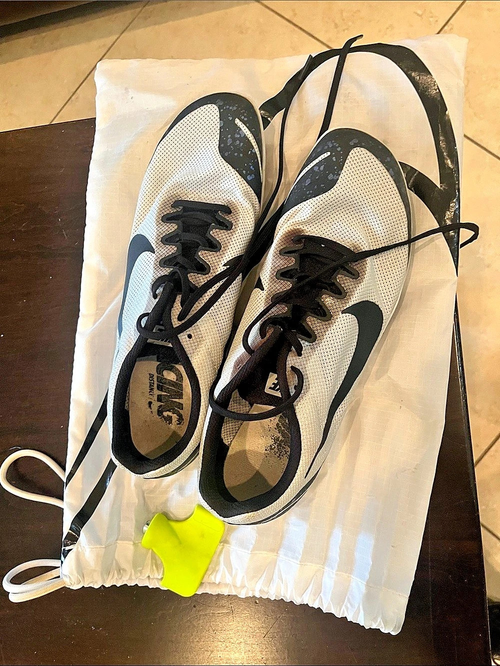 Nike Zoom Rival Multi-Event Track Spikes White & Black US 10